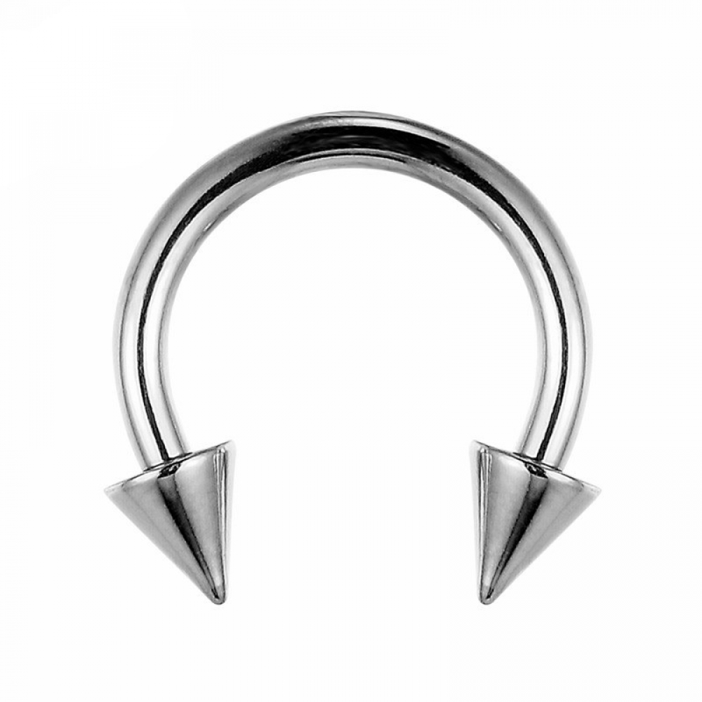 Сережка Пірсинг Circular Barbell Spike
