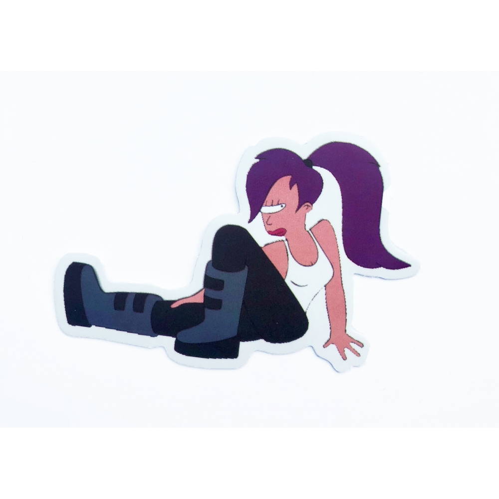 Стікер наклейка Futurama Leela Turanga