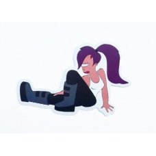 Стікер наклейка Futurama Leela Turanga