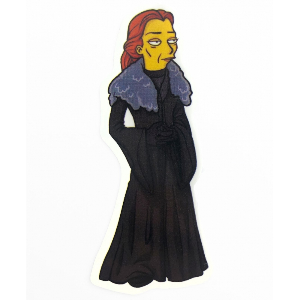 Стікер наклейка Simpson Game Of Throne