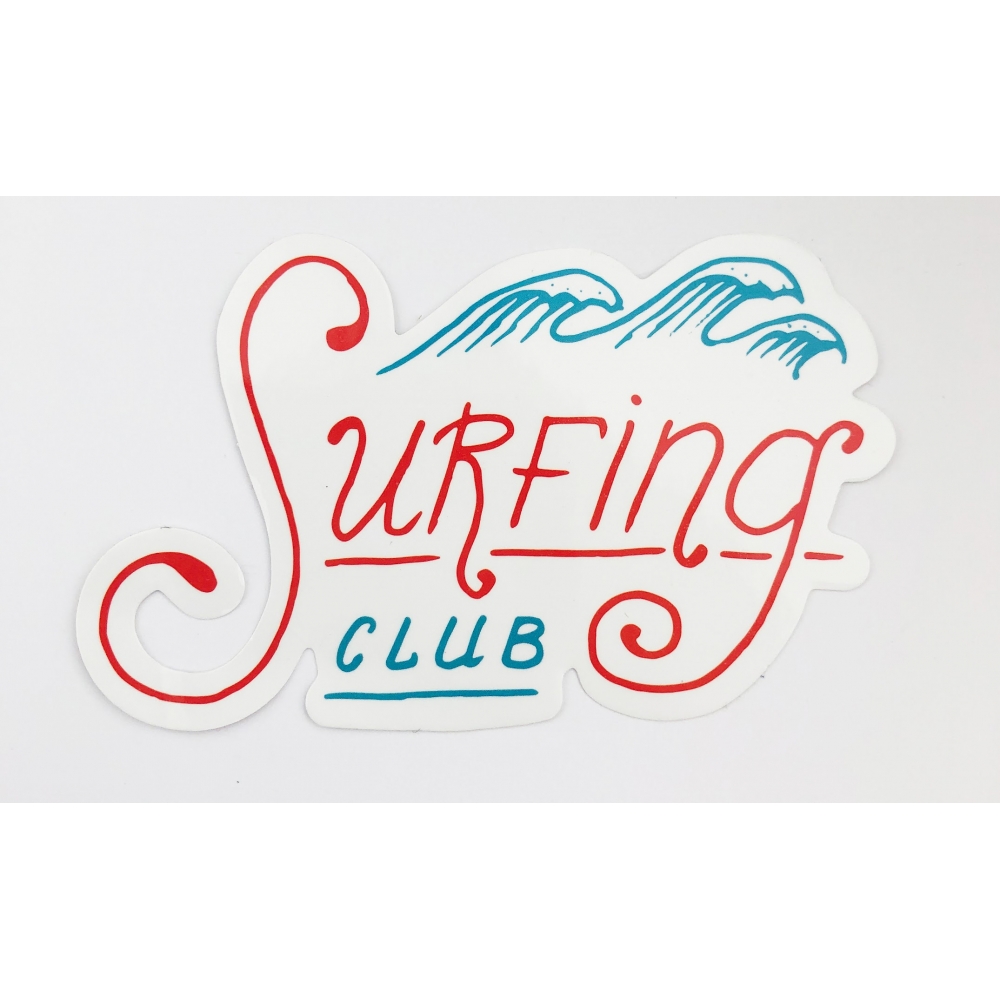 Стикер наклейка Surfing Club