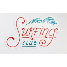 Стікер наклейка Surfing Club