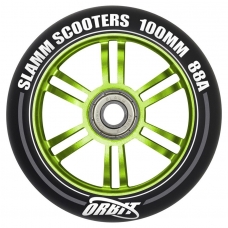 Колесо для трюкового самоката Slamm Orbit green 100 мм
