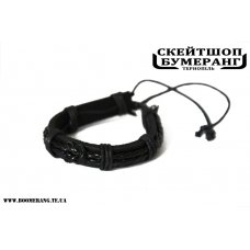 Браслет екошкіра Blk Loop