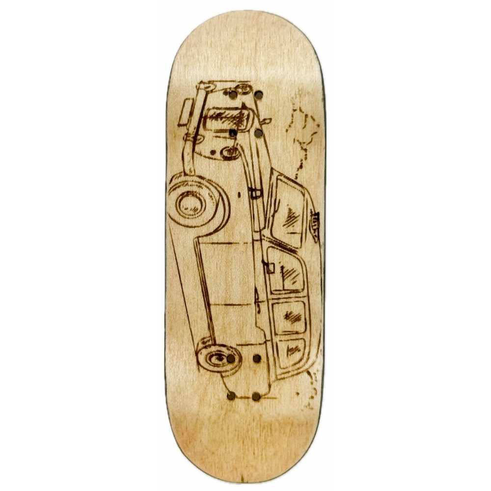 Дека для фингерборда Workers FB Old Cab Raw High Street 32 mm