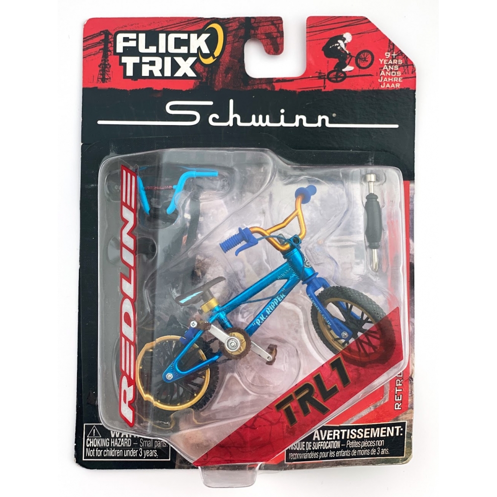 Фінгербайк Flick Trix P.K. Ripper Chrome Blue
