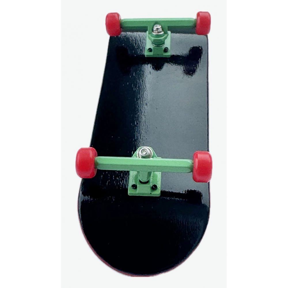 Фінгерборд професійний Just Skate Blk Green Red 34mm