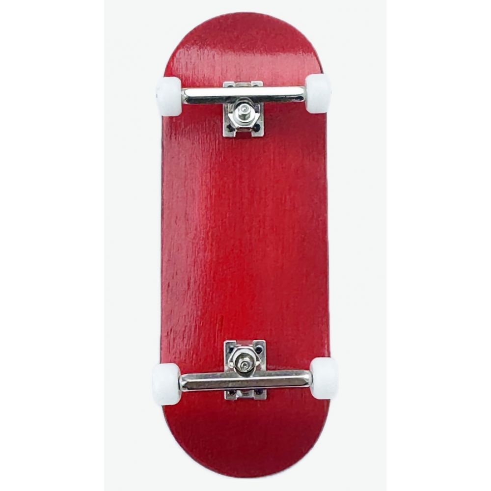 Фінгерборд професійний Just Skate Red Silver 34mm