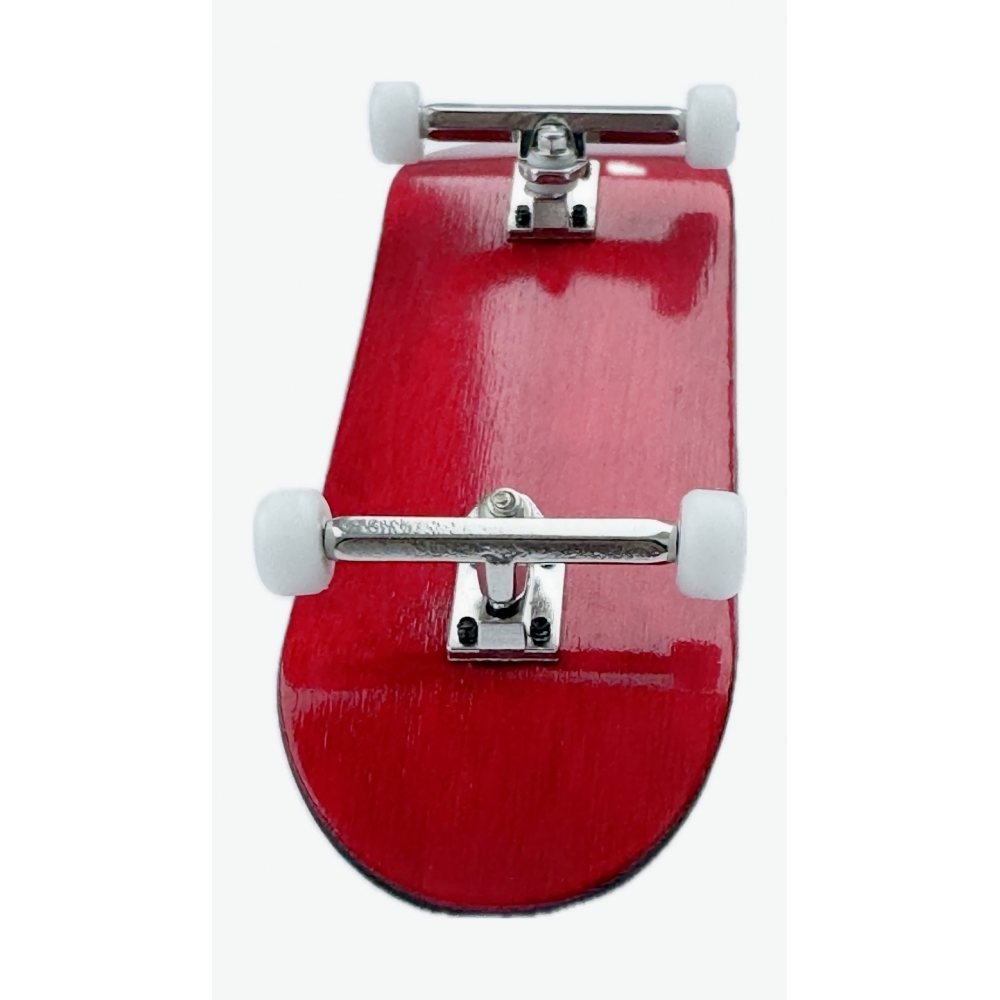 Фінгерборд професійний Just Skate Red Silver 34mm