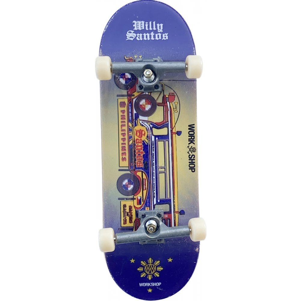 Фінгерборд Tech Deck Workshop Skateboards Willy Santos Rikcha