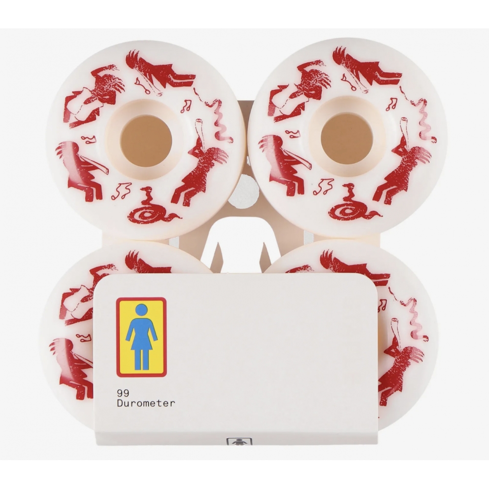 Колеса для скейтборда GIRL Kokopelli Staple Wheel 54 mm