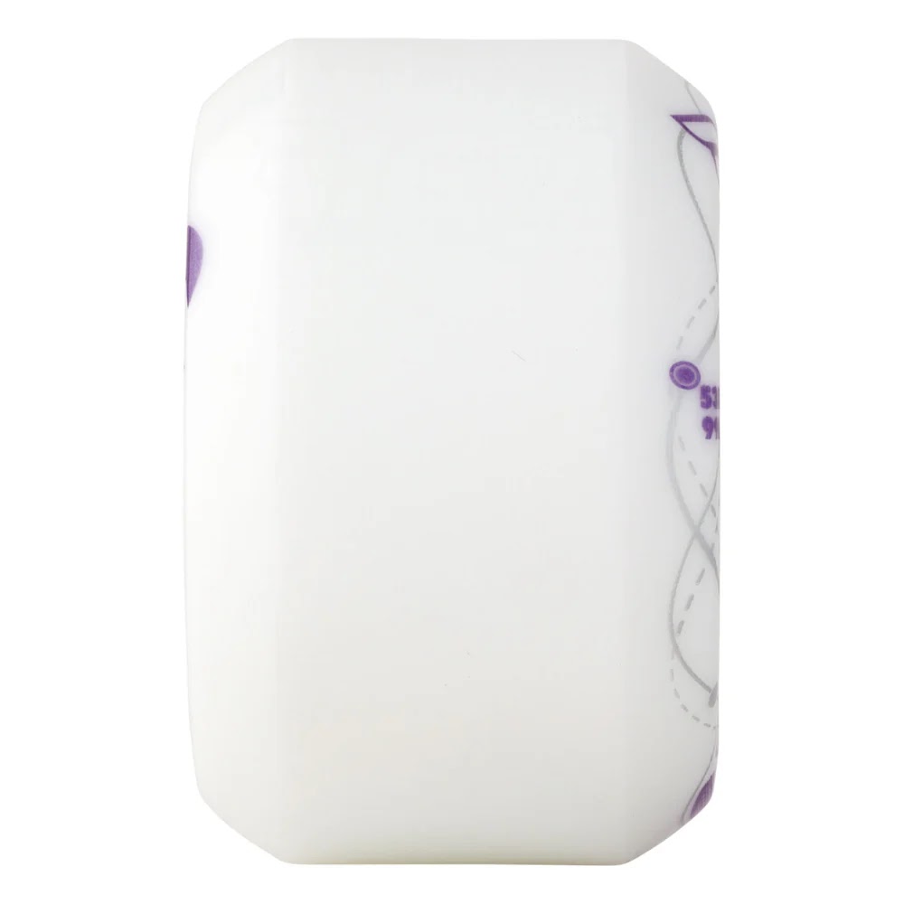 Колеса для скейтборда Ricta 53mm Brevard Orbital Naturals White Purple Wide 99A