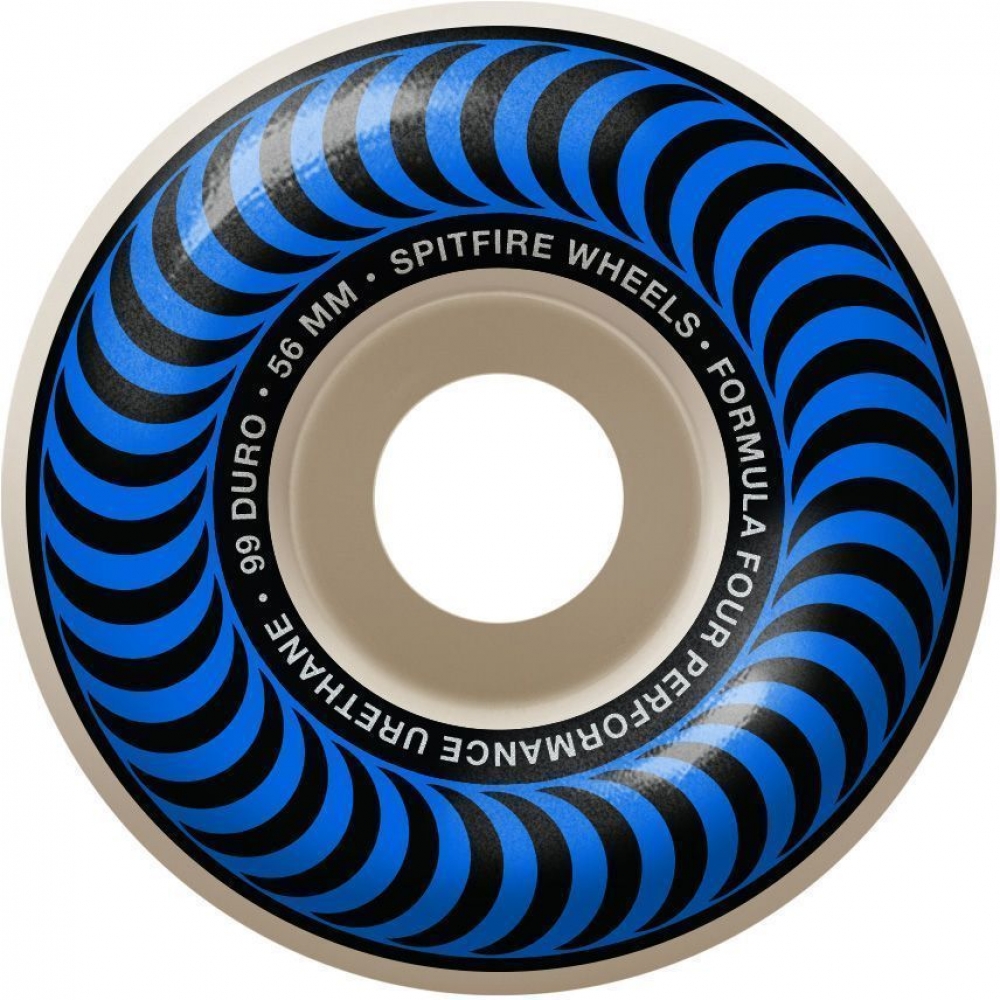Колеса для скейта SPITFIRE F4 99 CLASSIC WHT 56mm