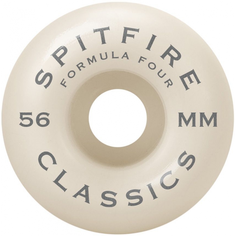 Колеса для скейта SPITFIRE F4 99 CLASSIC WHT 56mm