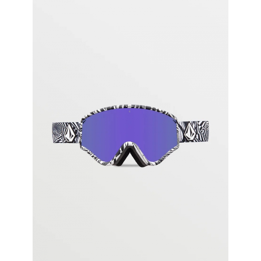 Маска Volcom Yae Goggle Op Art / Purple Chrome Bonus Lens