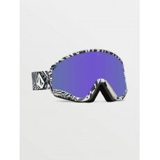 Маска Volcom Yae Goggle Op Art / Purple Chrome Bonus Lens