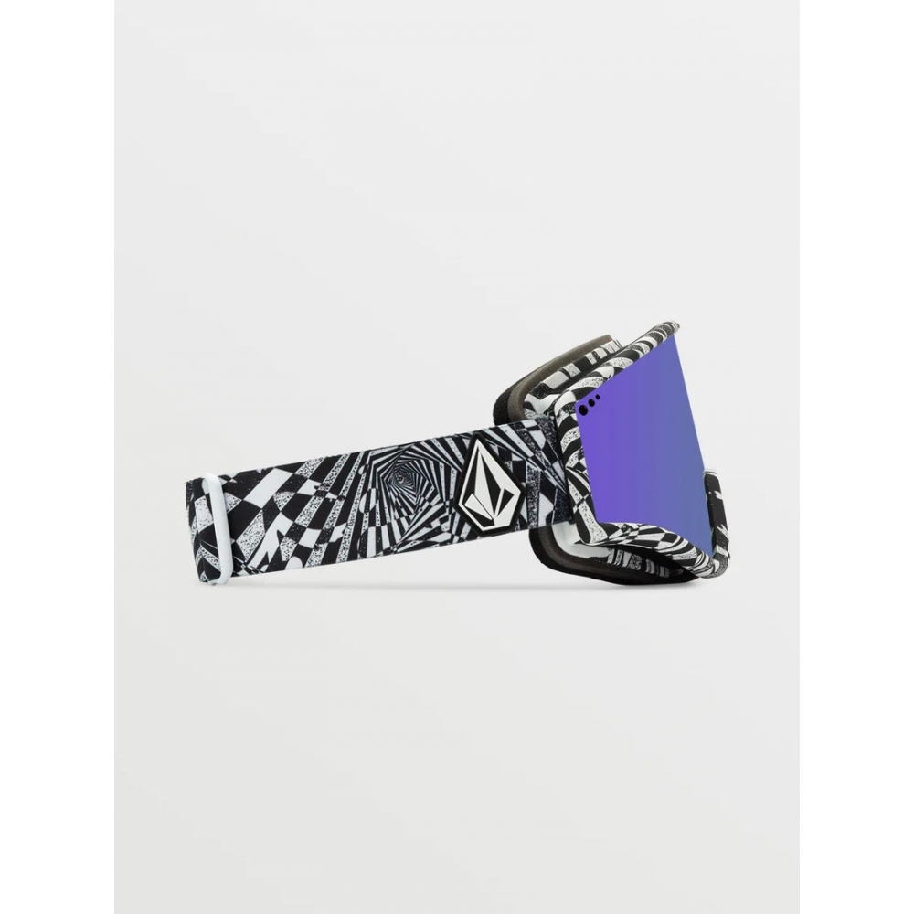 Маска Volcom Yae Goggle Op Art / Purple Chrome Bonus Lens