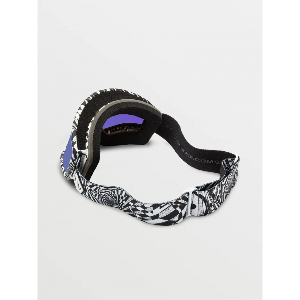 Маска Volcom Yae Goggle Op Art / Purple Chrome Bonus Lens