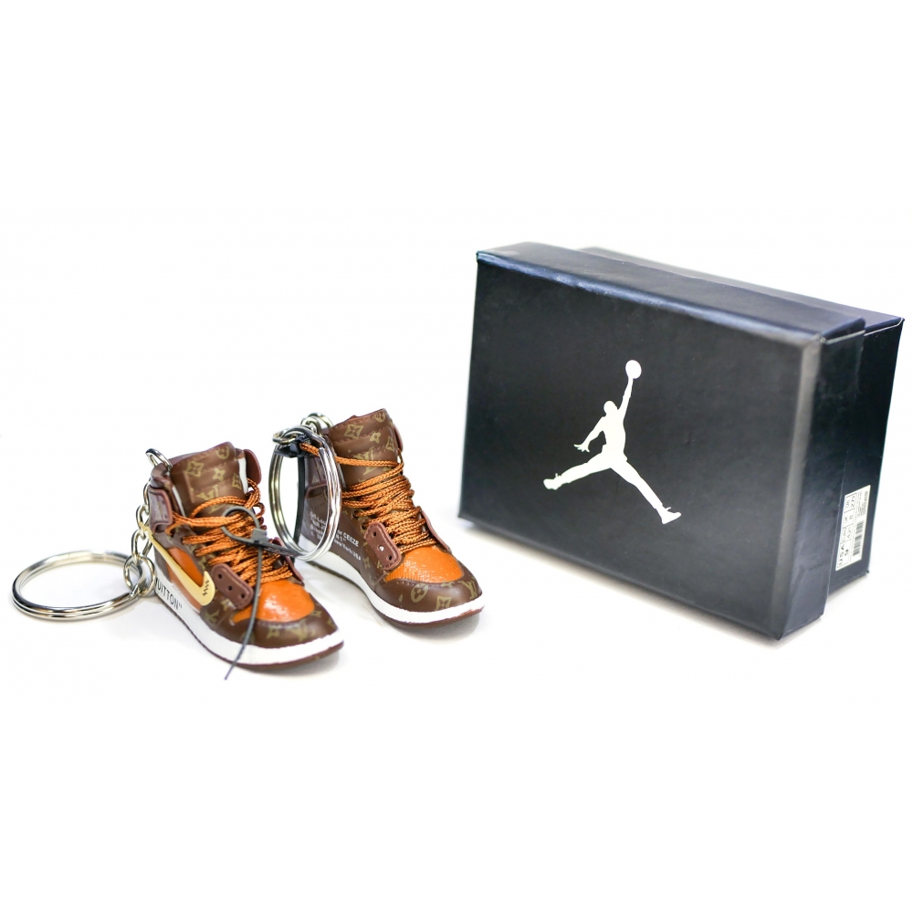 Міні взуття, Фінгер шузи брелок Nike AIR Jordan Louis Vuitton