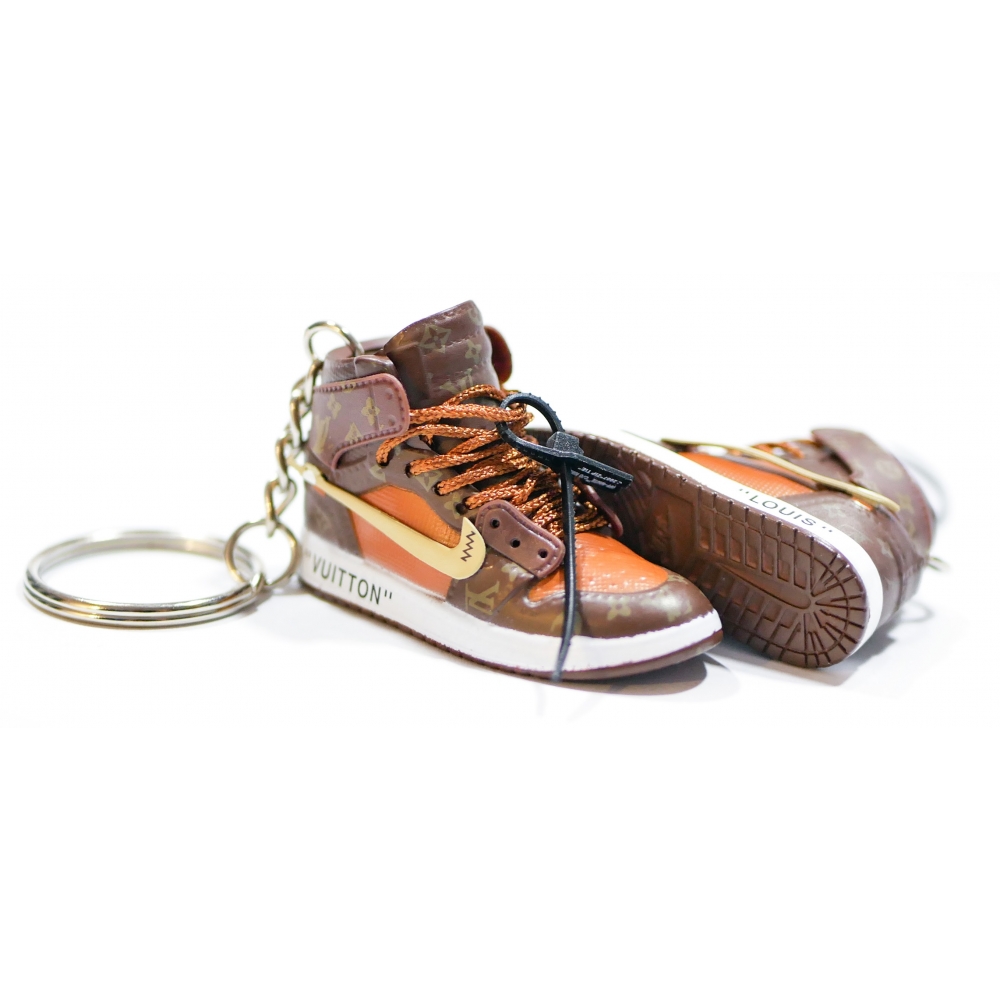 Міні взуття, Фінгер шузи брелок Nike AIR Jordan Louis Vuitton
