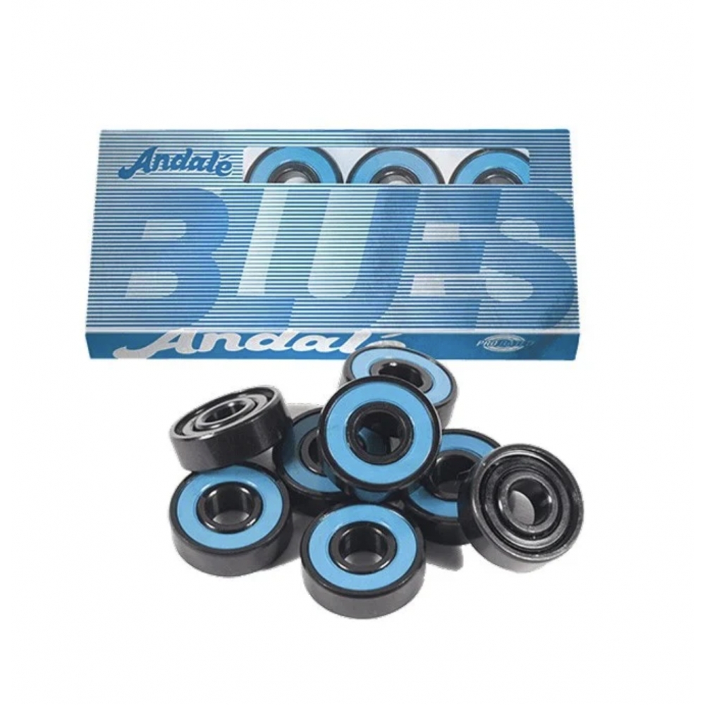 Подшипники для скейтборда ANDALE BLUES SINGLE Blue