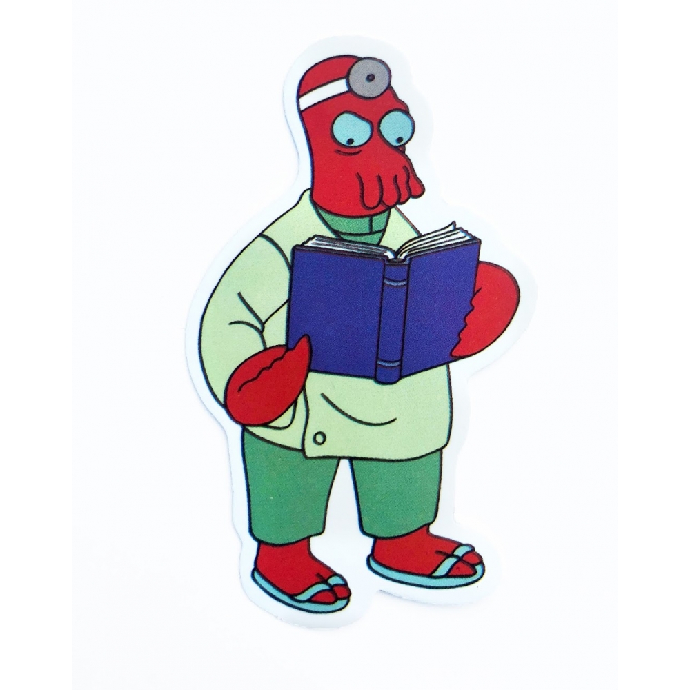 Стікер наклейка Futurama DR. Zoidberg