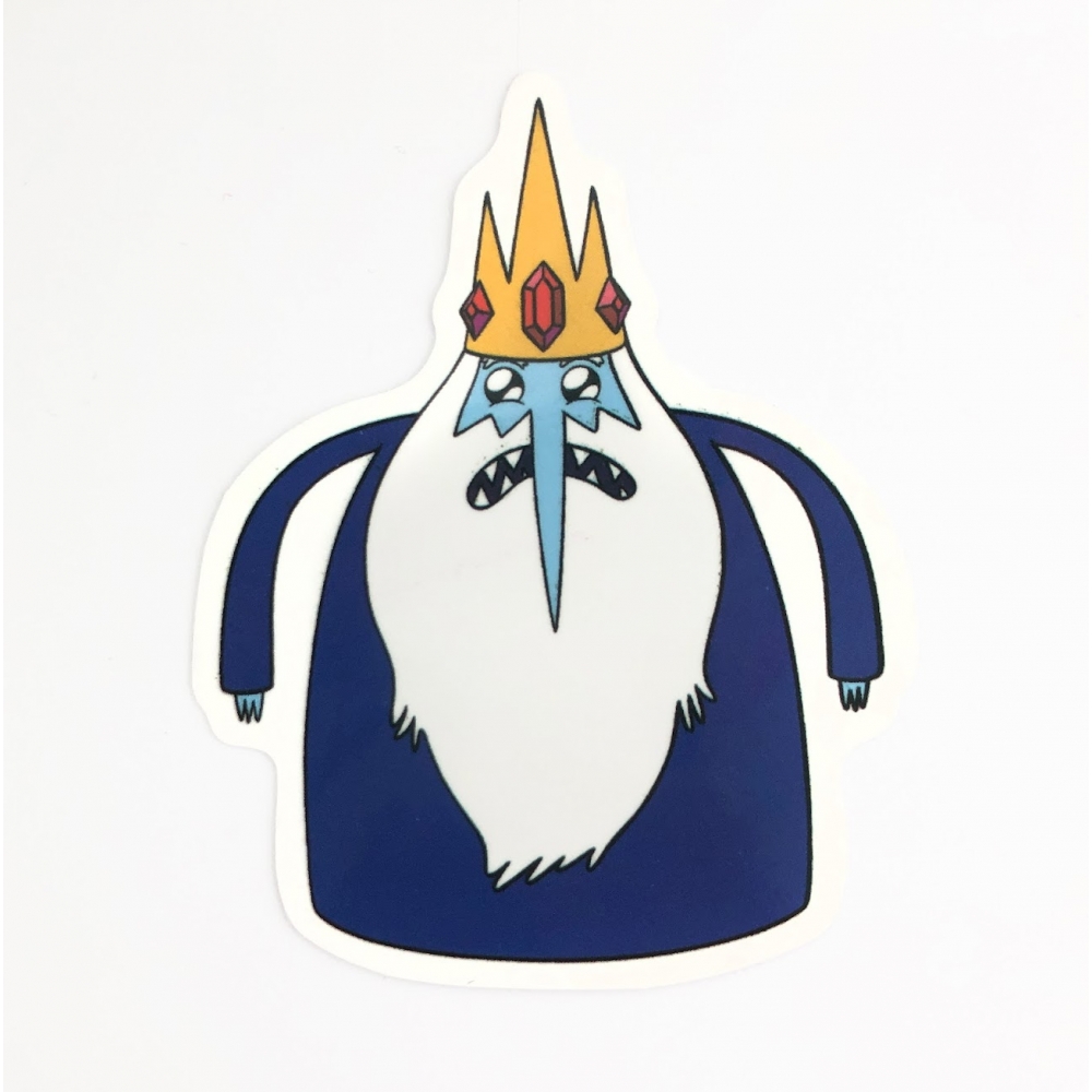 Стікер наклейка Ice King Angry