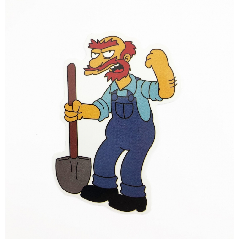Стікер наклейка Simpson Willi