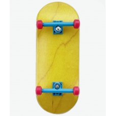 Фінгерборд професійний Just Skate Yellow Blue 36mm