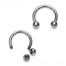 Сережка Пірсинг Circular Barbell Ball