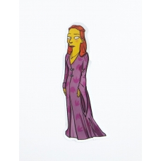 Стикер наклейка Simpson Games Of Thrones