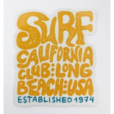 Стикер наклейка Surf Club