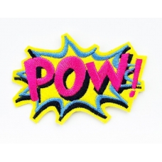 Термонашивка патч POW