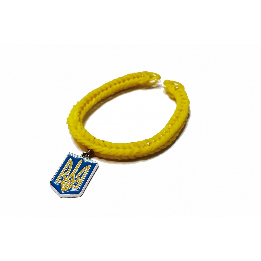 Браслет Silicon UA Yellow