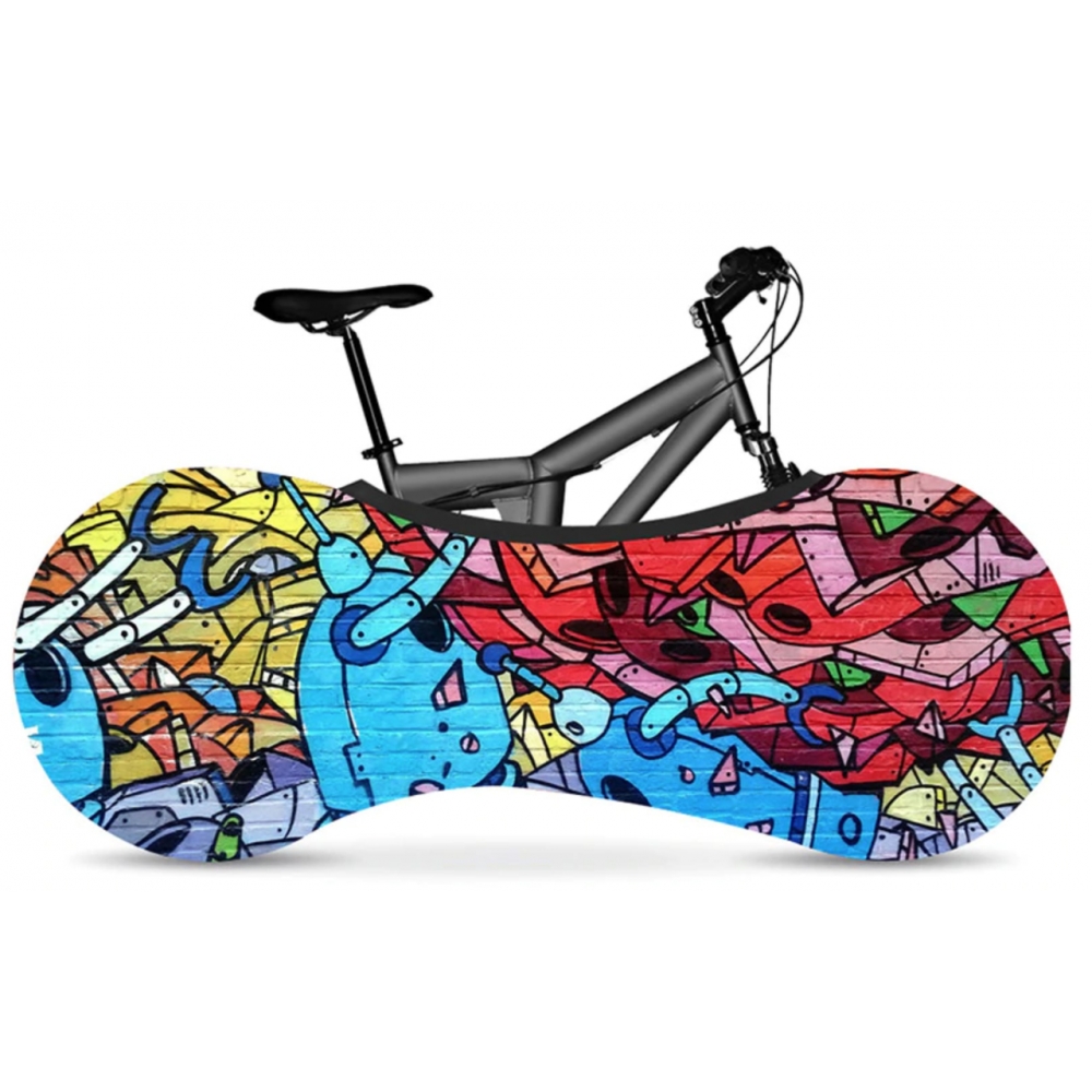 Чохол для Велосипеда з еластичної тканини з малюнком 26"- 29" Graffiti