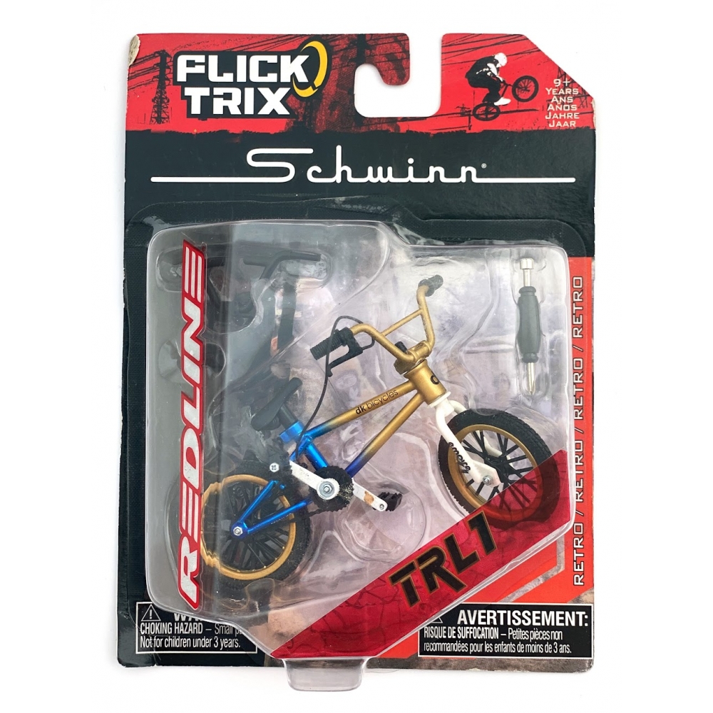 Фингербайк Flick Trix Dk Bicycles Empire Gold Blue