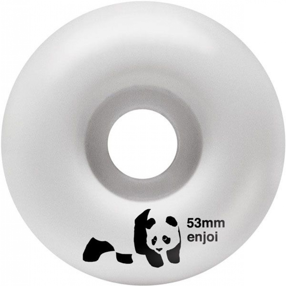 Колеса для скейта ENJOI WHITEY PANDA White 53mm