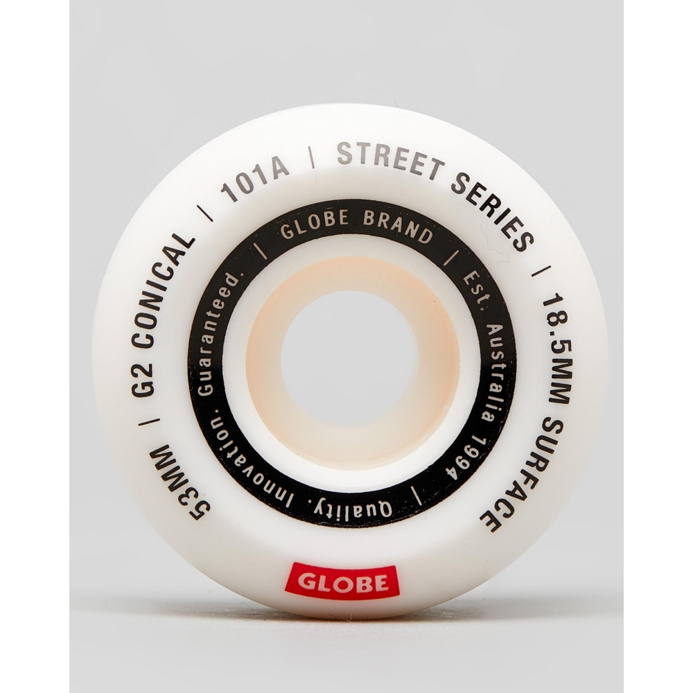 Колеса для скейта GLOBE G2 Conical Street Whtess 53mm