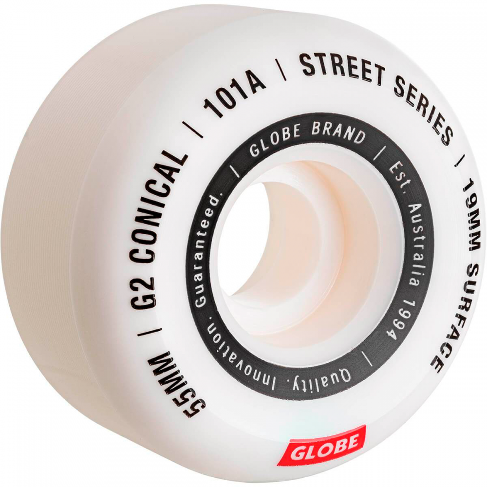 Колеса для скейта GLOBE G2 Conical Street Whtess 53mm