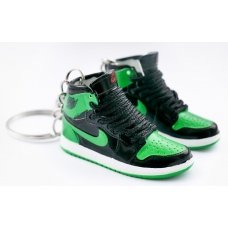 Міні взуття, Фінгер шузи, брелок Nike AIR Jordan Blk Green