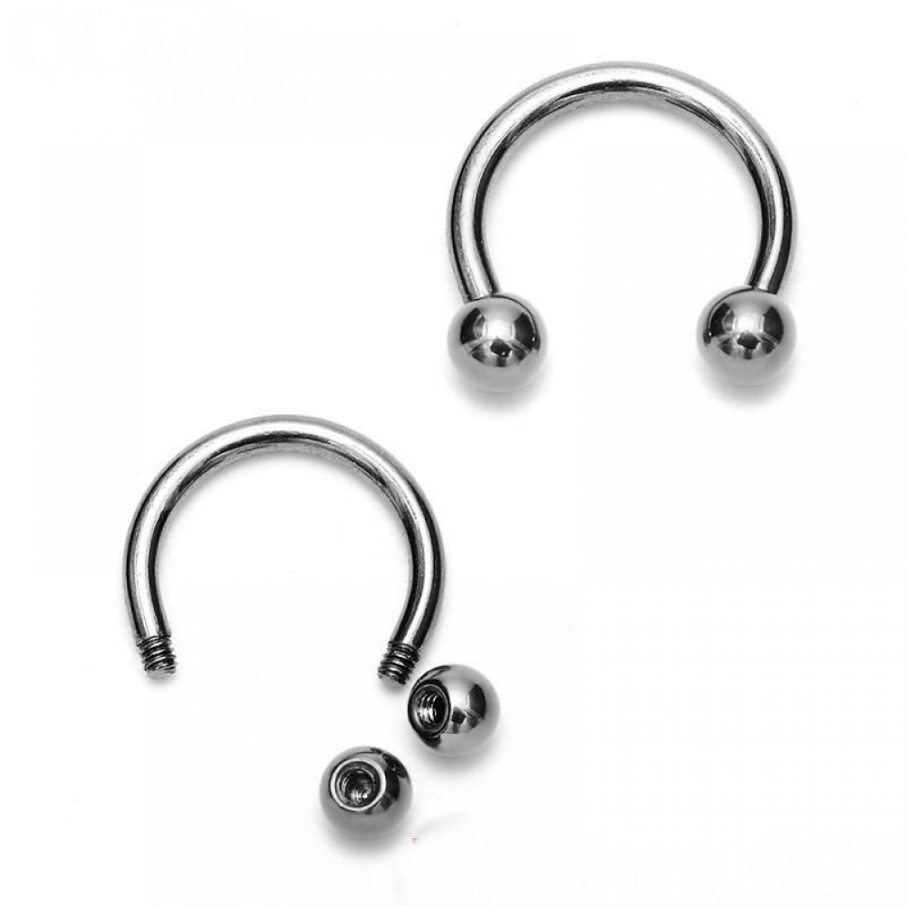 Сережка Пирсинг Circular Barbell Ball