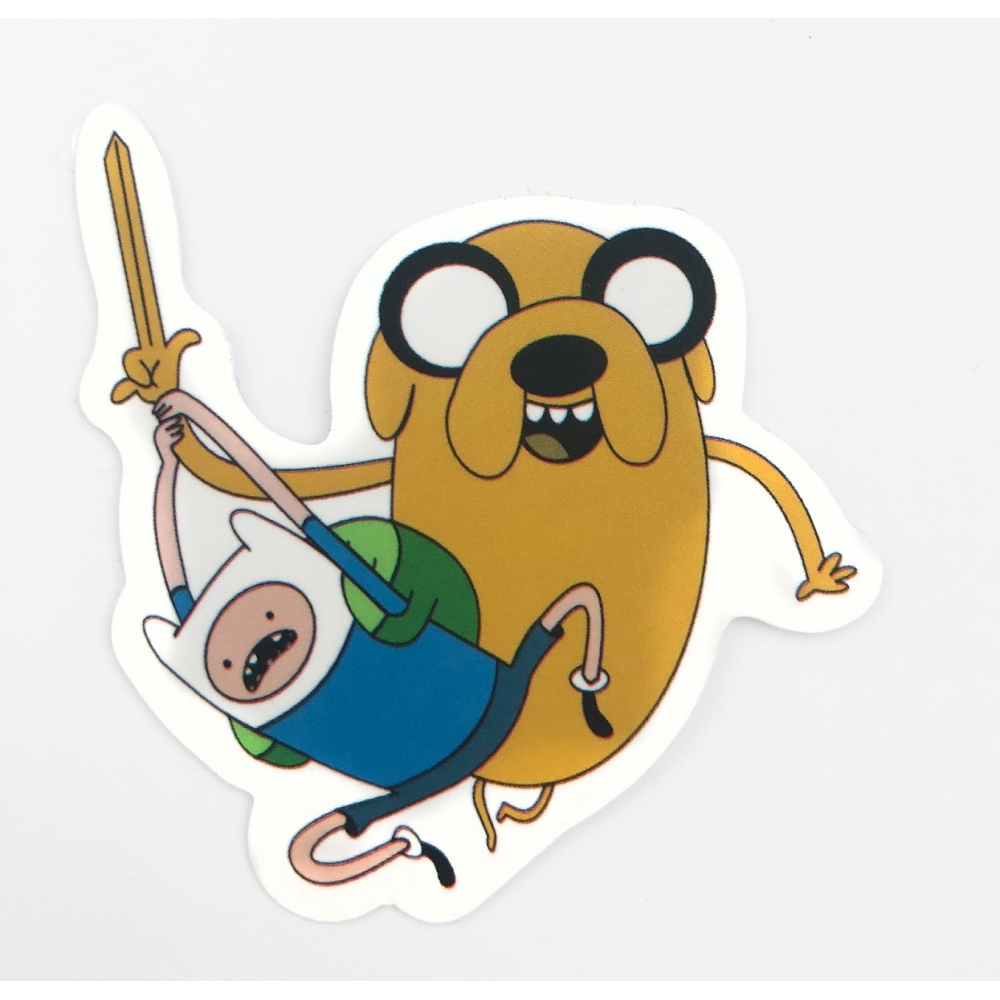 Стікер наклейка Adventure Time Finger Sword