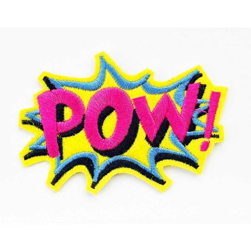 Термонашивка патч POW