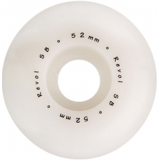 Колеса для скейта REVOL MINIMAL White 52mm