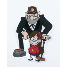 Стікер наклейка Gravity Falls Pines
