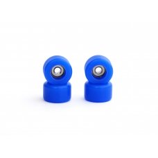 Колеса для фінгерборда з підшипниками Just Skate CNC Blue