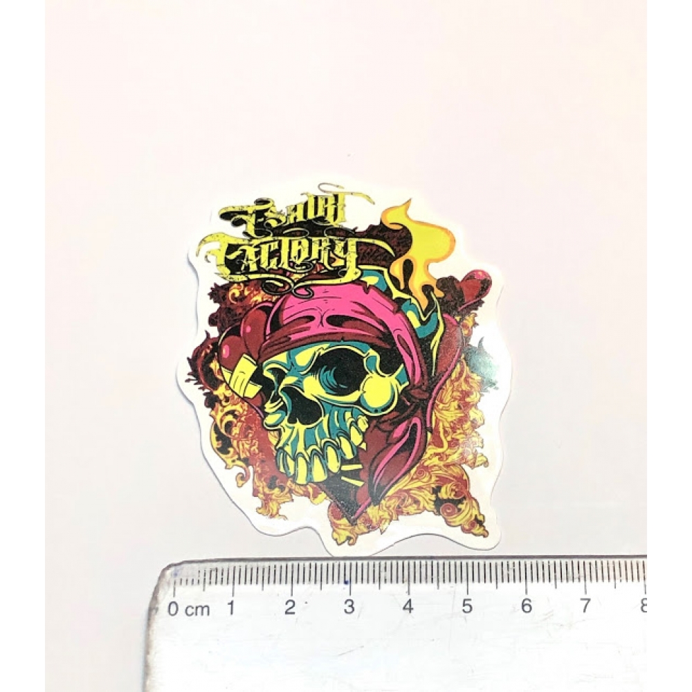 Стікер наклейка Factory Skull