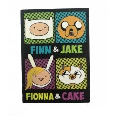 Стікер наклейка Finn and Jake, Fiona And Cake