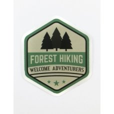 Стікер наклейка Forest Hiking