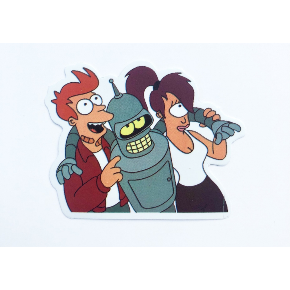 Стикер наклейка Futurama Friends